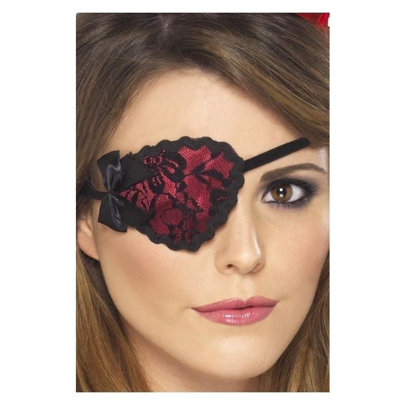 Pirate Eyepatch Adult Red_2 
