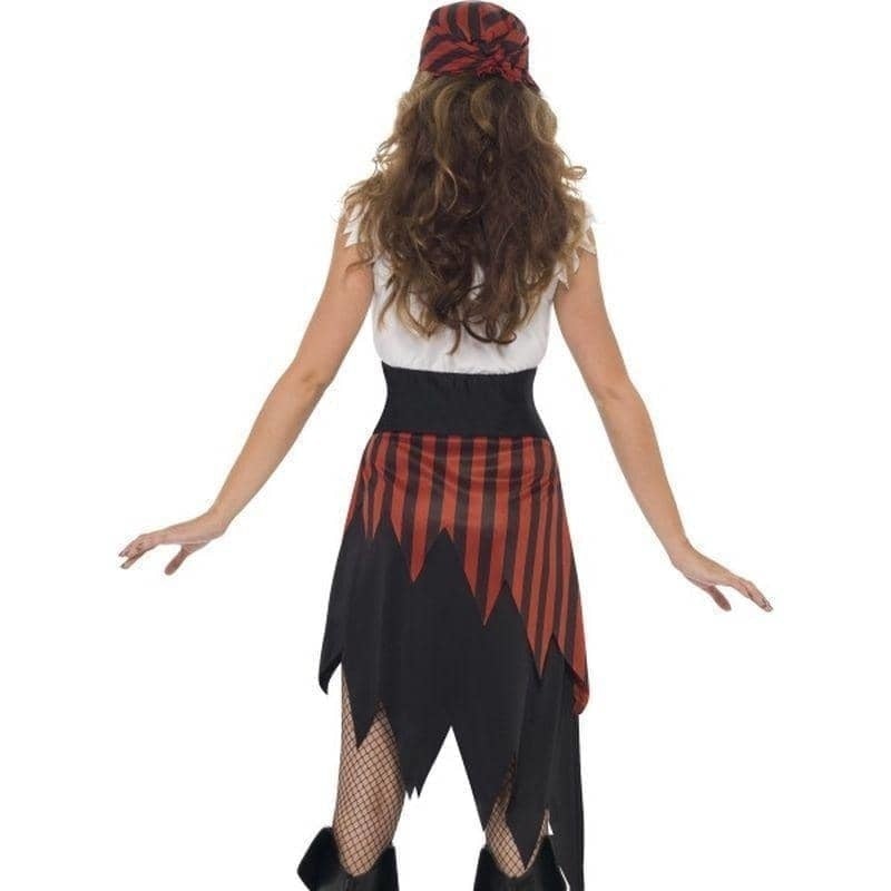 Pirate Wench Costume Adult Black White Red_2 sm-30716M