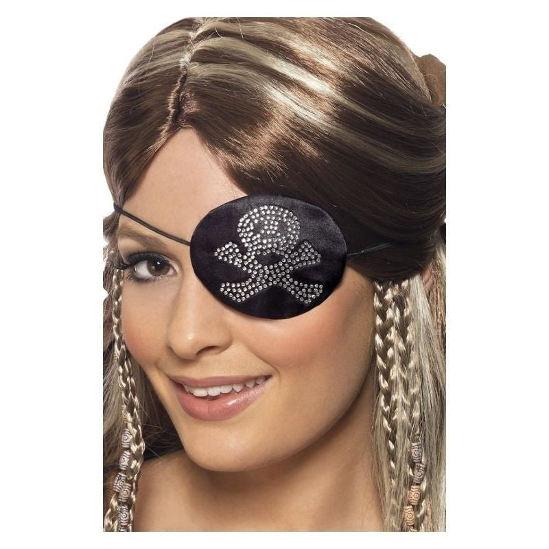 Pirates Eyepatch Adult Black_2 