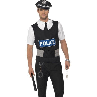Policeman Instant Kit Adult Black_1 sm-38833L