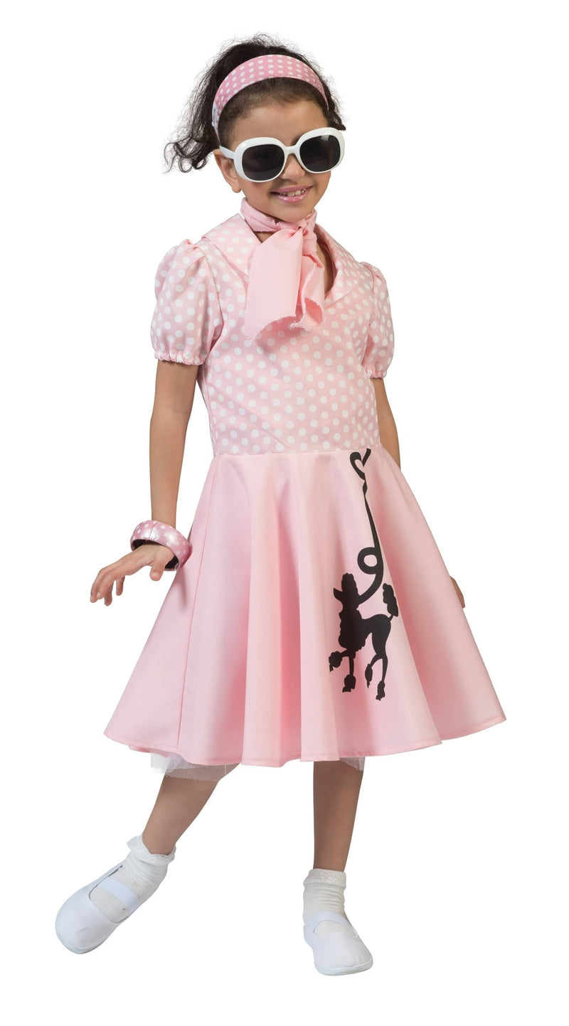 Poodle Dress Pink Childrens Costume_1 CC512