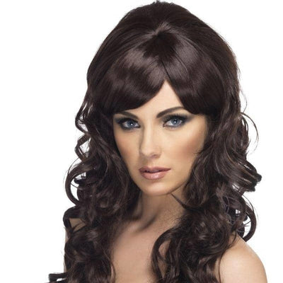 Pop Starlet Wig Adult Brown_1 sm-42228