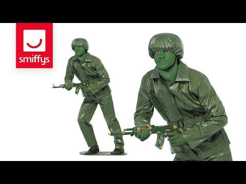 Toy Soldier Adult Green Costume