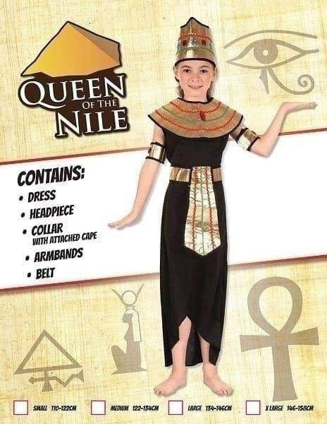 Queen of the Nile Childrens Costume_1 CC315