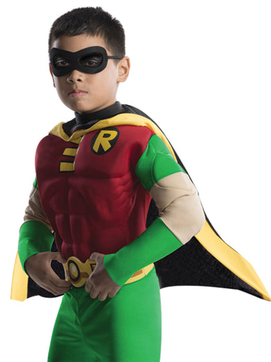 Robin Muscle Chest Kids Costume Batman DC Comics