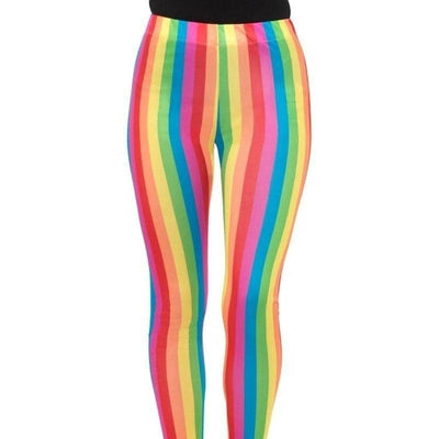 Rainbow Clown Leggings Adult Multi_1 sm-47354M