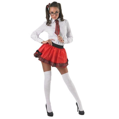Red Ladies Schoolgirl Tutu Set_1 rub-30719NS