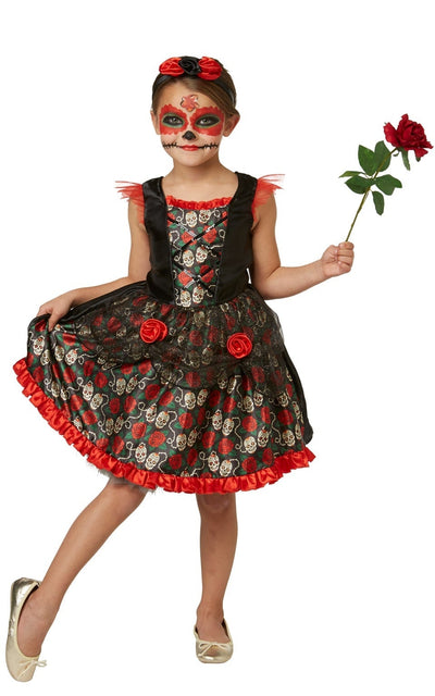 Red Rose Day Of The Dead Costume_1 rub-630709L