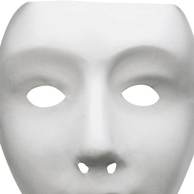 Robot Mask Adult White_1 sm-97150