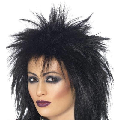 Rock Diva Wig Adult Black_1 sm-42238