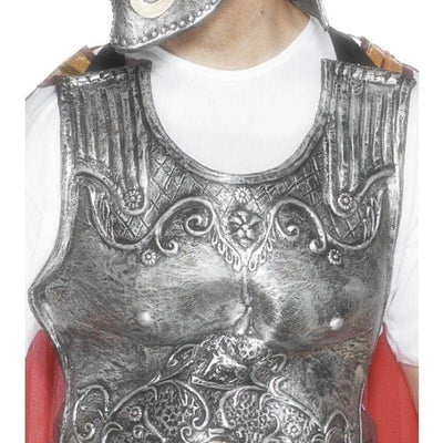 Roman Armour Breastplate Adult Silver_1 sm-25324