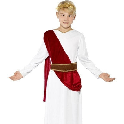 Roman Boy Costume Kids White Red_1 sm-44061L
