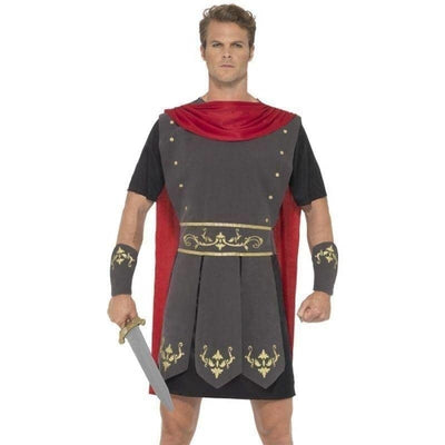 Roman Gladiator Costume Adult Black_1 sm-45495s