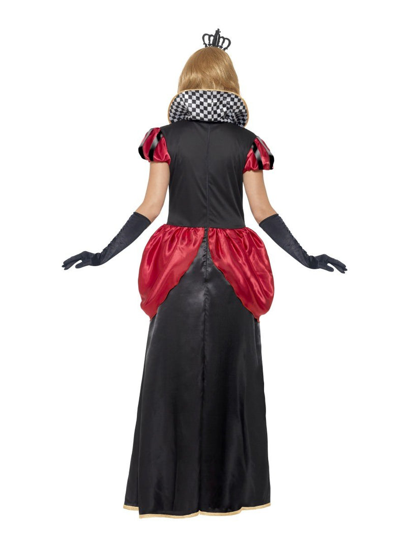 Royal Red Queen Costume Adult Alice In Wonderland Dress Crown