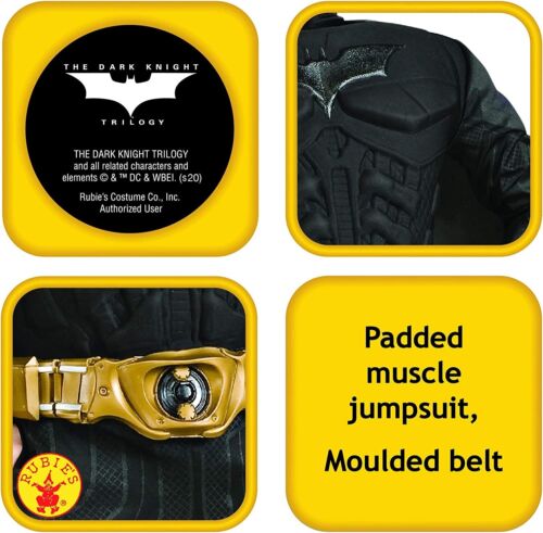 Batman Dark Knight Childs Deluxe Muscle Chest Costume