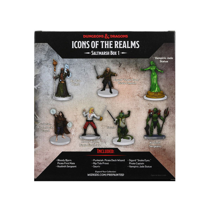Dungeons and Dragons D&D Icons of the Realms Saltmarsh Box 1