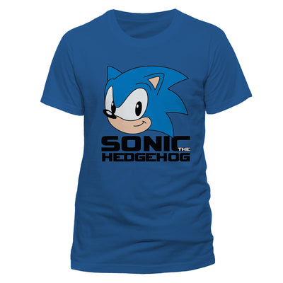 Sonic Classic Head Unisex T-Shirt The Hedgehog Adult 1