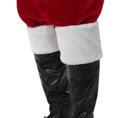 Santa Boot Covers Adult Black_1 sm-21419