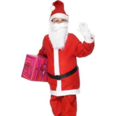 Santa Boy Costume Kids Red White_1 sm-21478L