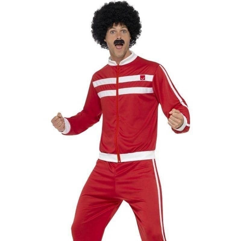 Scouser Tracksuit Adult Red White_1 sm-45521M