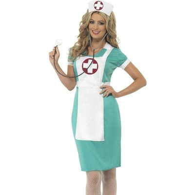 Scrub Nurse Costume Adult Green_1 sm-25870X1
