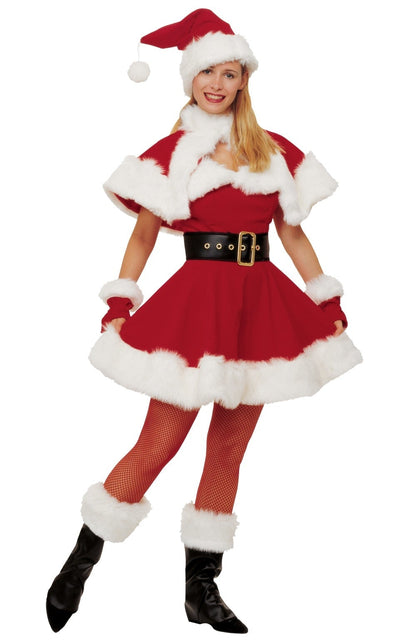 Sexy Miss Santa Dress Costume_1 rub-2357SS