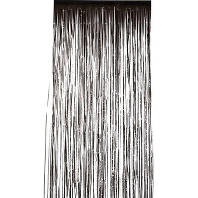 Shimmer Curtain Adult Met Black_1 sm-46941