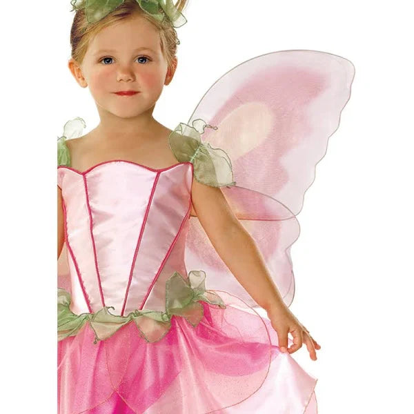 Springtime Fairy Childs Costume With Wings