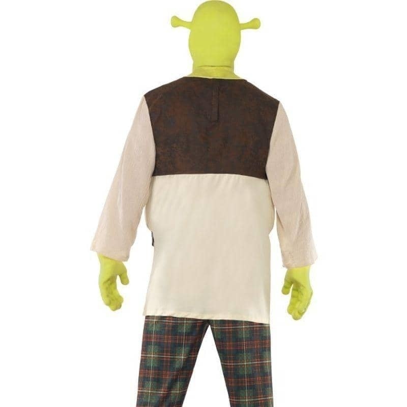 Shrek Ogre Costume Adult Green Brown 3 MAD Fancy Dress
