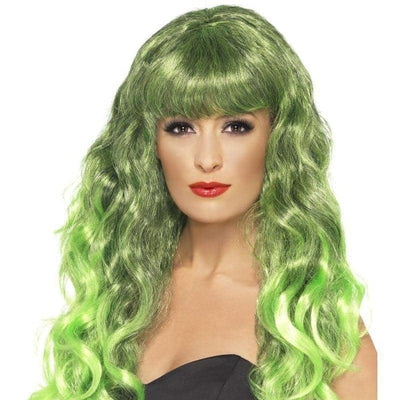 Siren Wig Adult Green_1 sm-42262