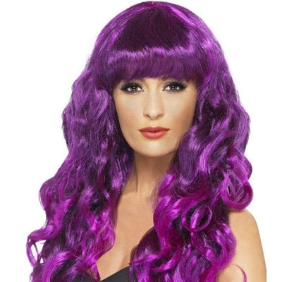 Siren Wig Adult Purple_1 sm-42266