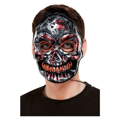 Skeleton Mask Light Up Grey_1 sm-52361