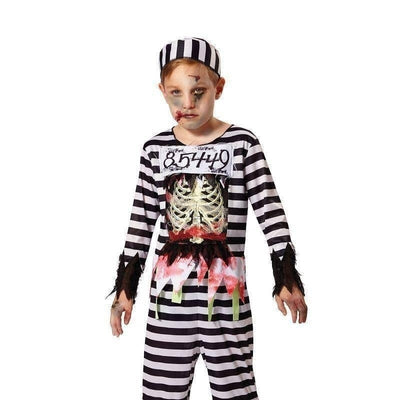 Skeleton Prisoner Boys Costume_1 cf022