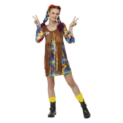 Smiley Hippy Dress Multicoloured_1 sm-52332L