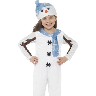 Snowman Toddler Costume Kids White_1 sm-21480S