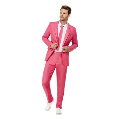 Solid Colour Suit Hot Pink_1 sm-62005L