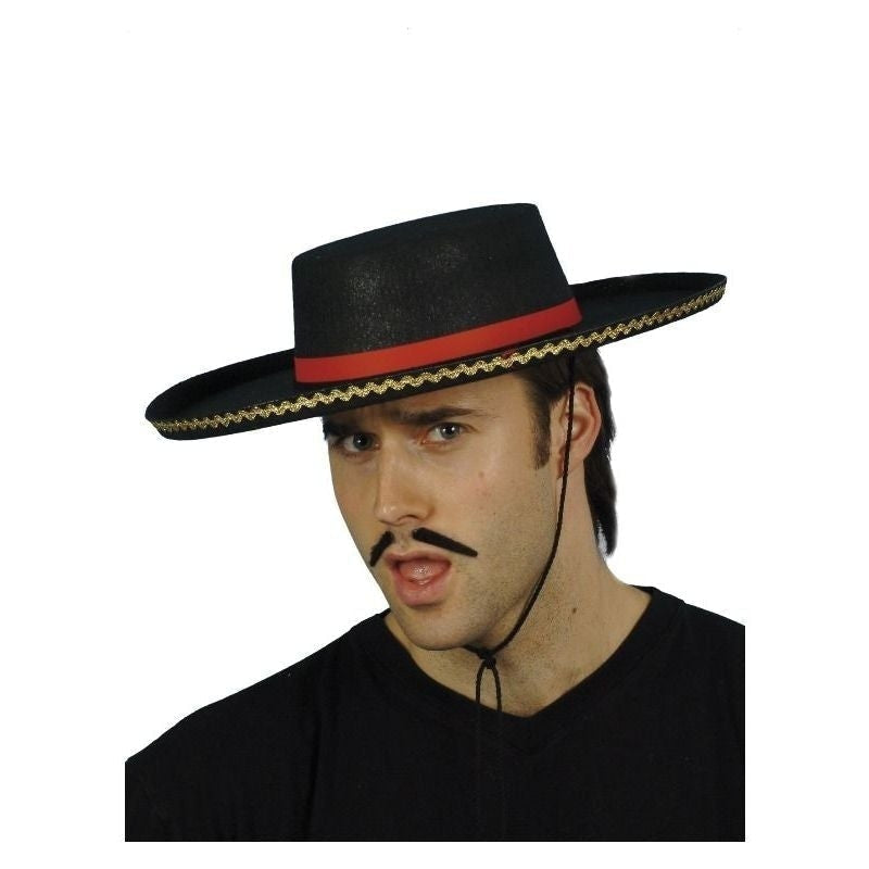 Spanish Hat Adult Black_2 