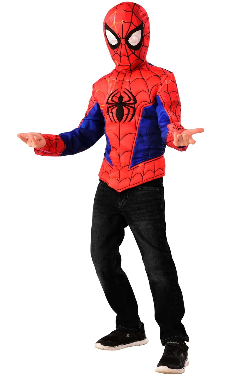 Spider Man Shirt Set Costume_1 rub-G31948OS
