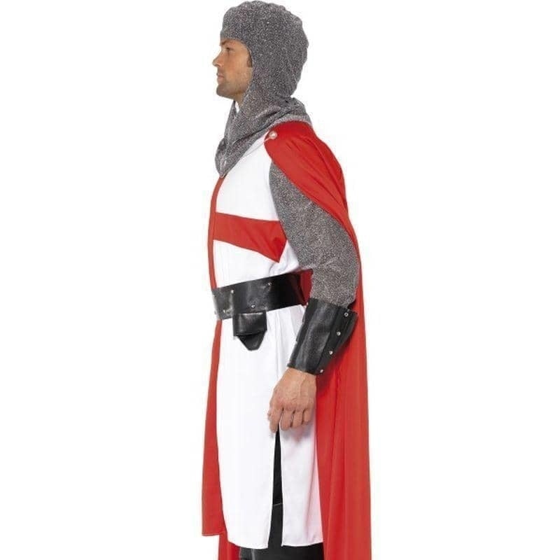 St George Hero Costume Adult Red White Silver_3 