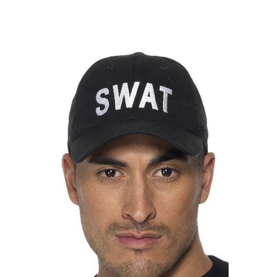 Swat Baseball Cap Adult Black_1 sm-35463