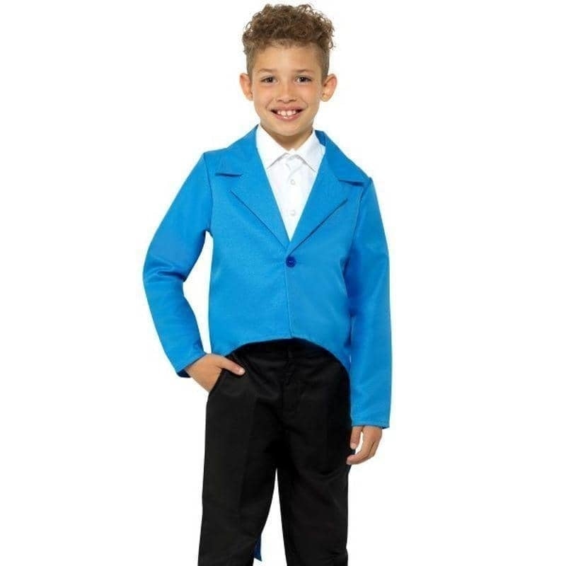 Tailcoat Kids Blue Costume_1 sm-49742L