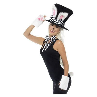 Tea Party March Hare Kit Adult Black White_2 