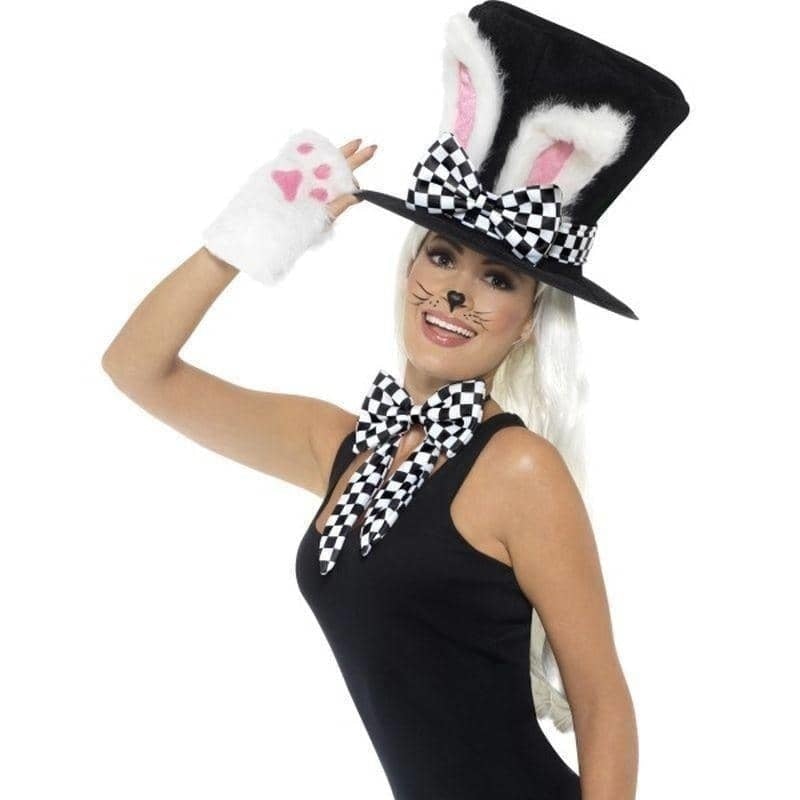 Tea Party March Hare Kit Adult Black White_1 sm-45023
