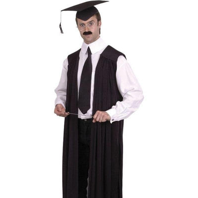 Teachers Gown Adult Black_1 sm-21486