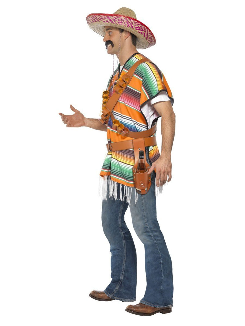 Tequila Shooter Guy Costume Adult Multi Coloured