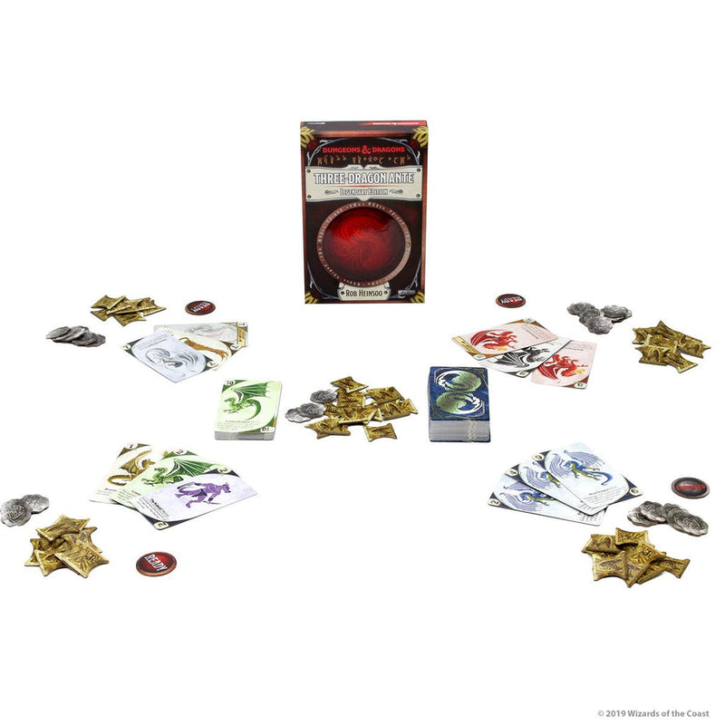 Dungeons and Dragons D&D Three Dragon Ante Legendary Edition