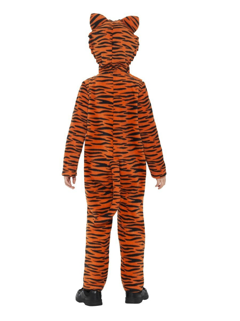 Tiger Costume Kids Hooded Jumpsuit with Tail