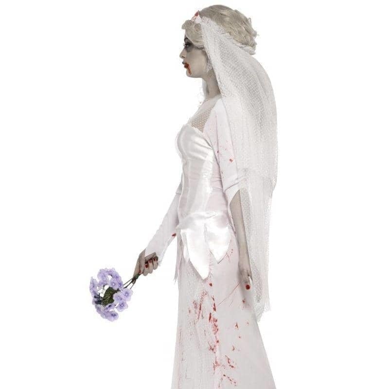 Till Death Do Us Part Zombie Bride Costume Adult White_3 sm-23295S