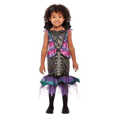 Toddler Dark Mermaid Costume Purple_1 sm-63066T1