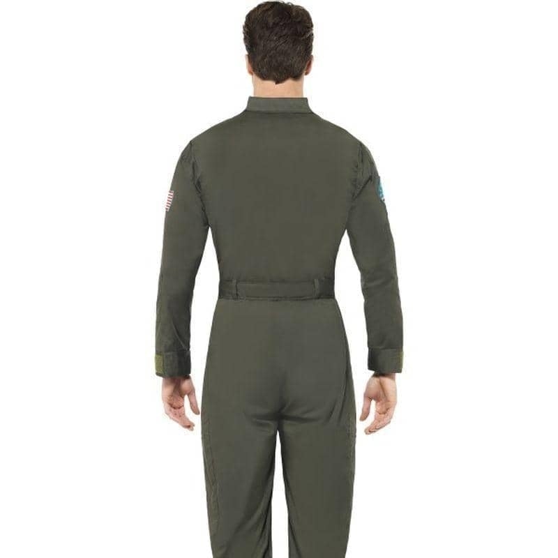 Top Gun Deluxe Male Costume Adult Green_2 sm-26855XL